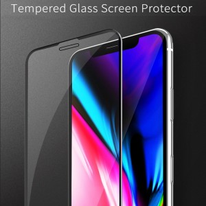 Protector de ecran din sticlă temperată imprimată cu mătase 2.5D pentru XI / XI MAX 2019
